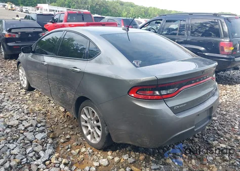 2013 Dodge Dart Limited from USA, damaged, VIN 1C3CDFCA3DD302202